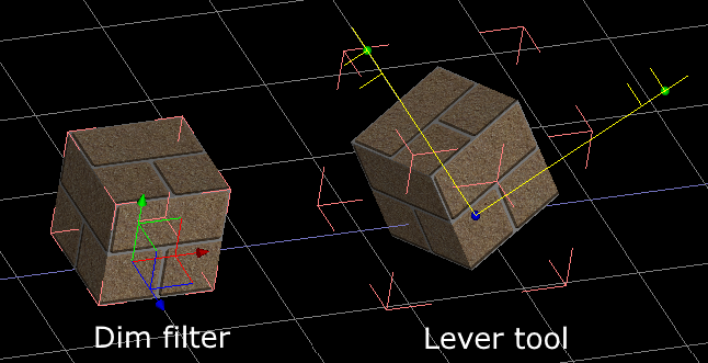 select-dim-filter-lever-tool